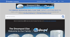 Desktop Screenshot of floatationlocations.com