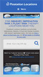 Mobile Screenshot of floatationlocations.com